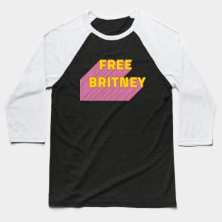 Free Britney Movement Mens Womens Youth Support  #FreeBritney Pop Culture Baseball T-Shirt